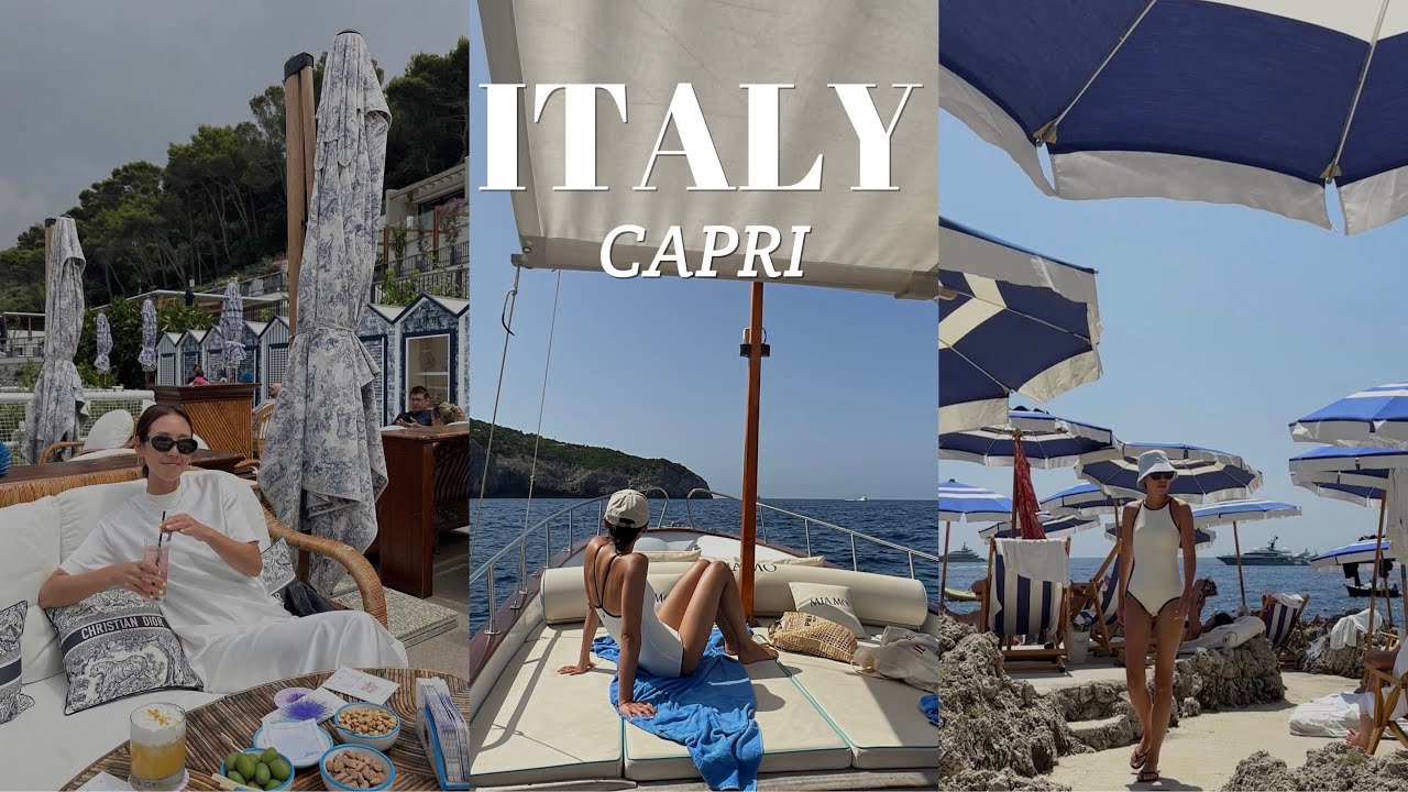 ENG) ITALY TRAVEL 5 : CAPRI ㅣ 이탈리아 남부 l 이탈리아 3주 여행 Vlog 5편 l 카프리