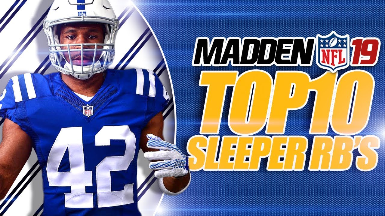 Madden 19 Franchise Top 10 Sleeper Running Backs!
