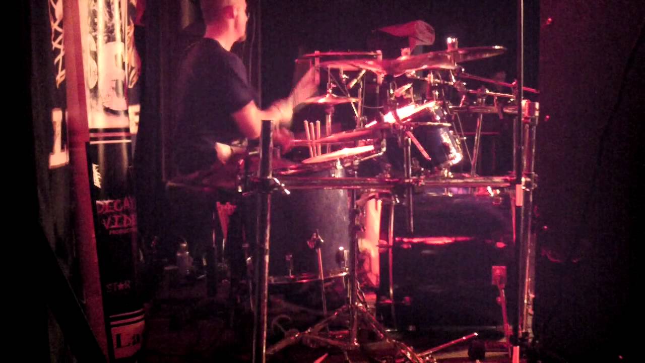 Mike Fitzgerald - Guttural Secrete - Razorized Ball Gag (Drum Cam Las Vegas Death Fest 2014)