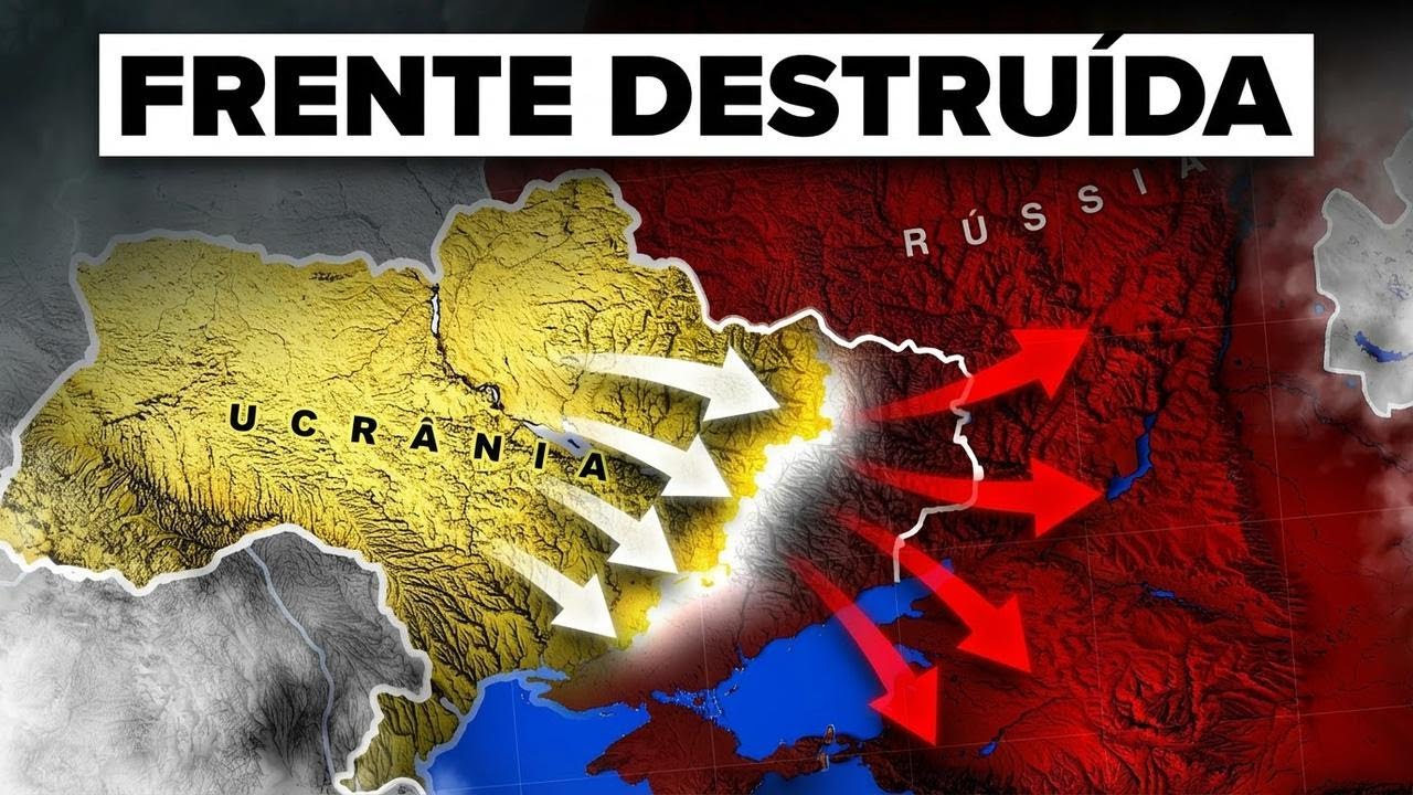 Ucrânia rompe a linha de frente russa: avanço brutal de 9,5 km
