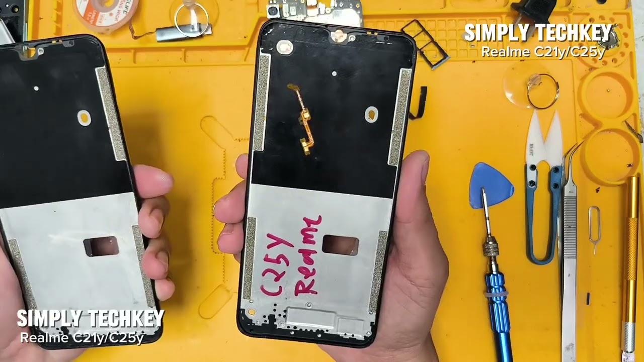 Full Guide: Paano magpalit ng LCD ng Realme C21y and C25y