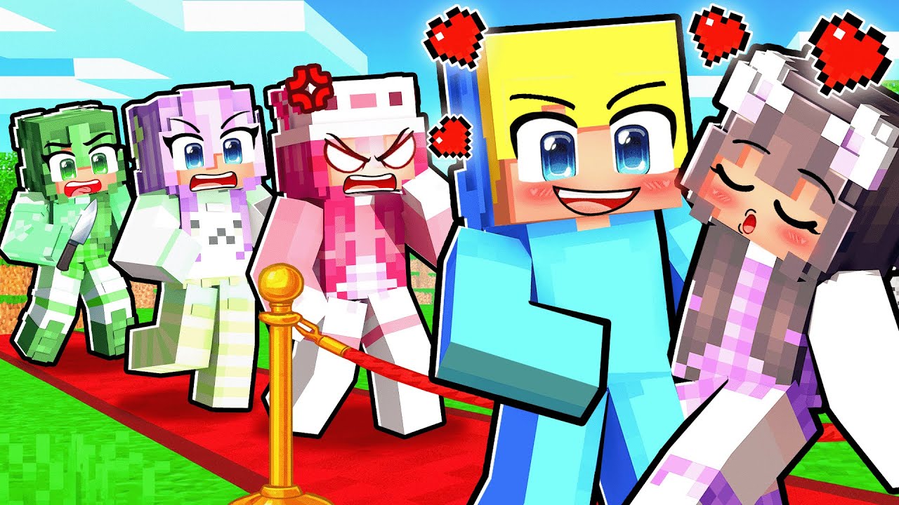 Hug or Pass mit verrückten Fan Girls in Minecraft!