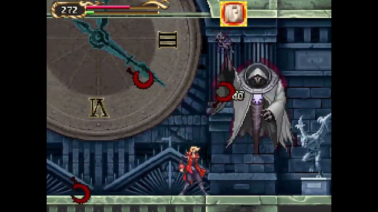 Castlevânia Portrait of Ruin - Morte Boss !