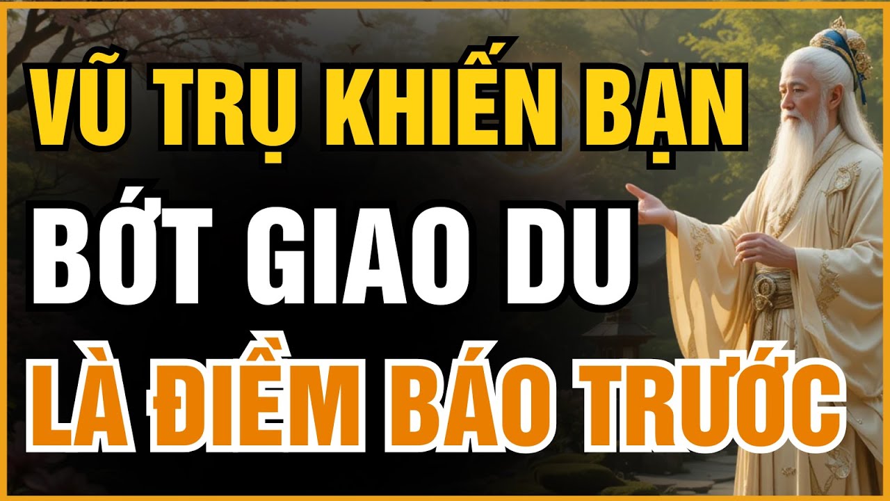 KHI VŨ TRỤ TÁCH BẠN KHỎI ĐÁM ĐÔNG – LÀ DẤU HIỆU CỦA SỰ GIÀU CÓ ĐẾN | ĐẠO CỔ NHÂN
