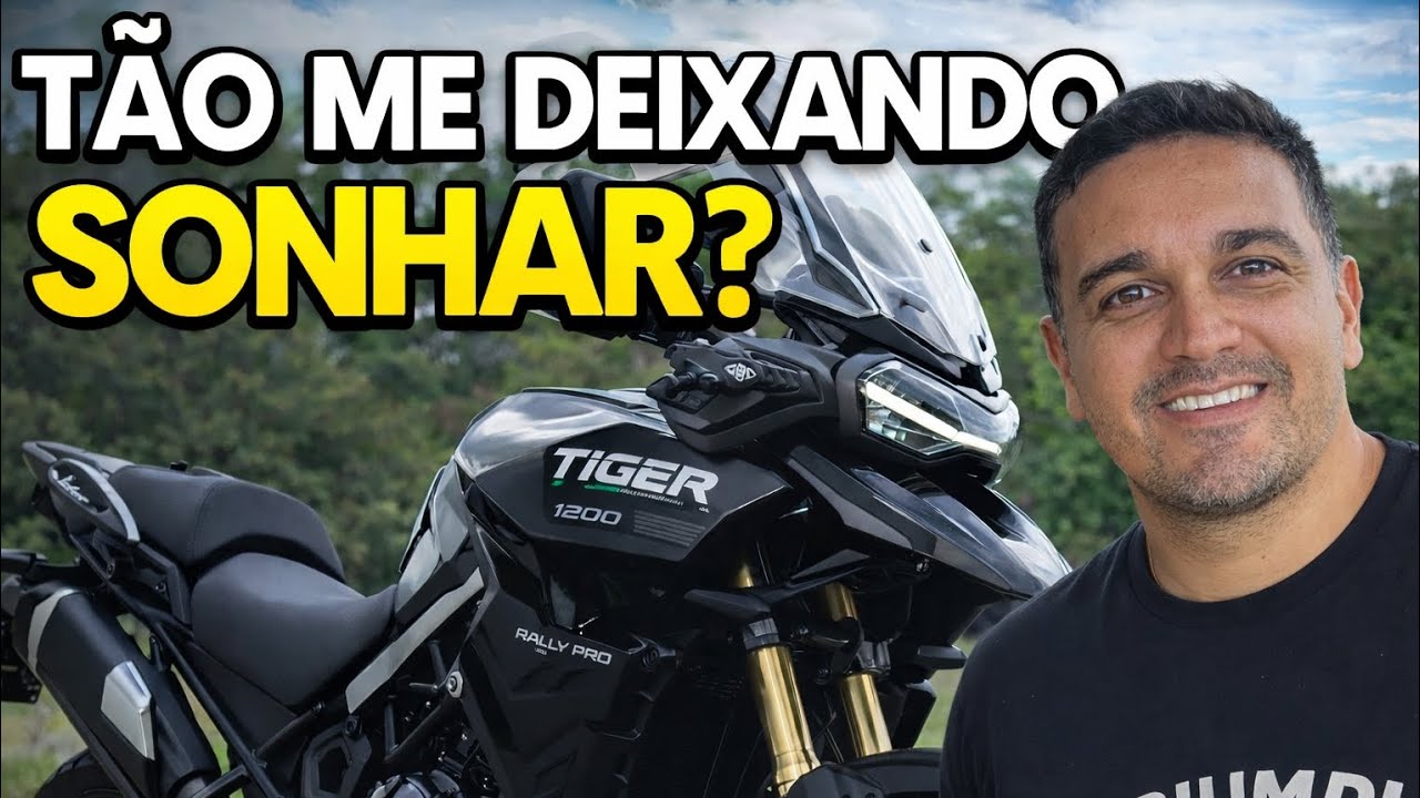 Tiger 1200 Black Edition - Test Rider aleatório 