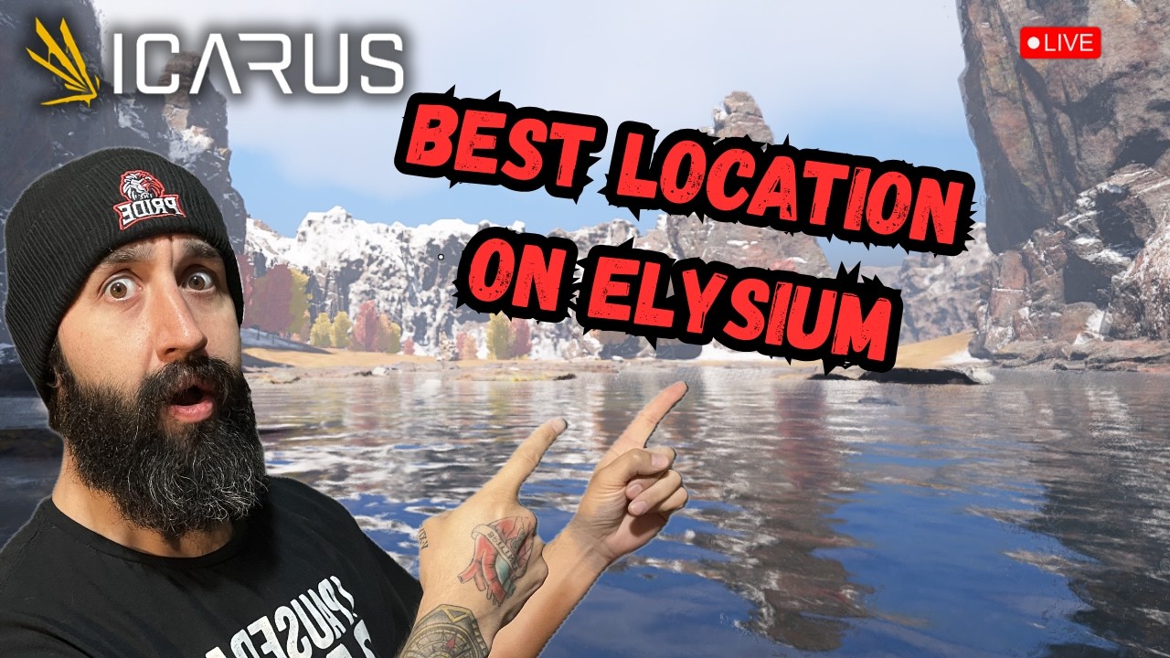 🔴 ICARUS Dangerous Horizons | Starting Fresh On The New Elysium Map Part 1