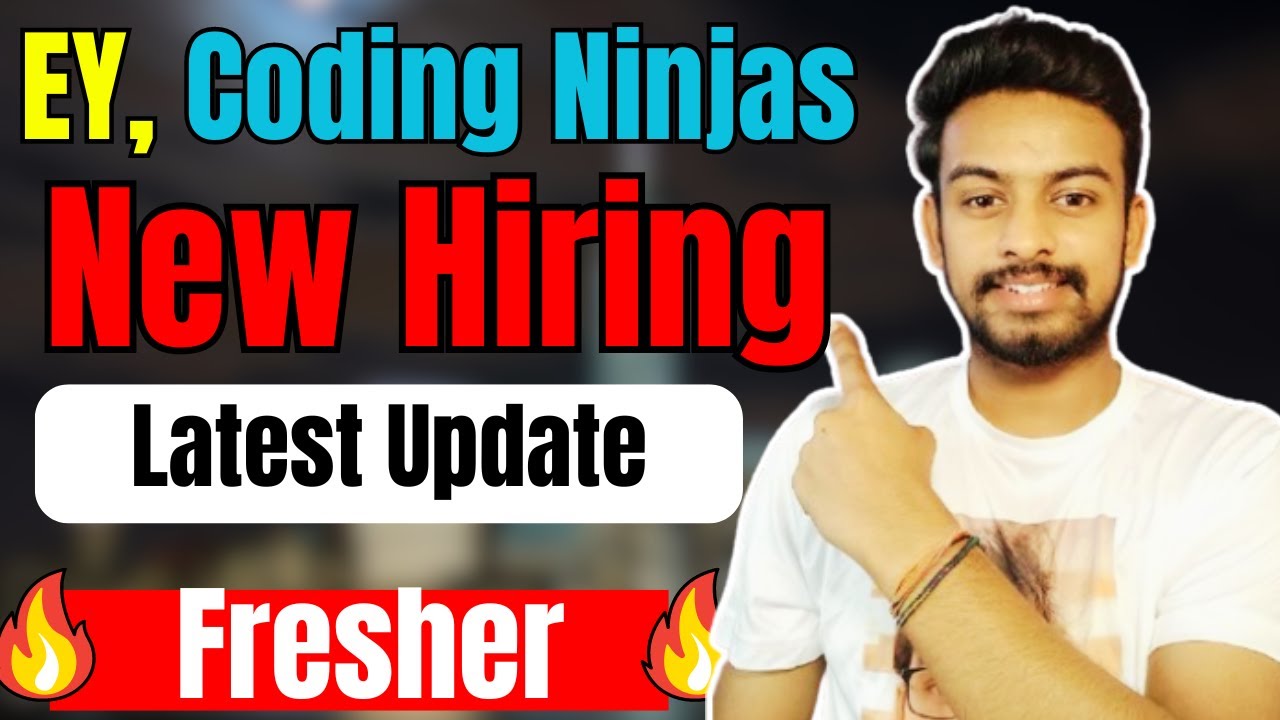 EY, Barclays, Coding Ninjas Biggest Hiring | OFF Campus Drive For 2025, 2024, 2023 Batch | Fresher