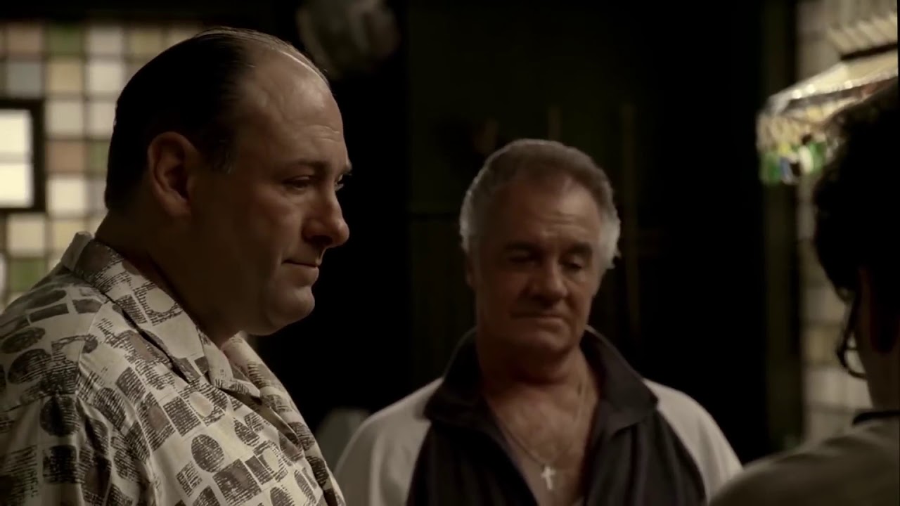 Tony finds out that Johnny Sack has died, The Sopranos HD