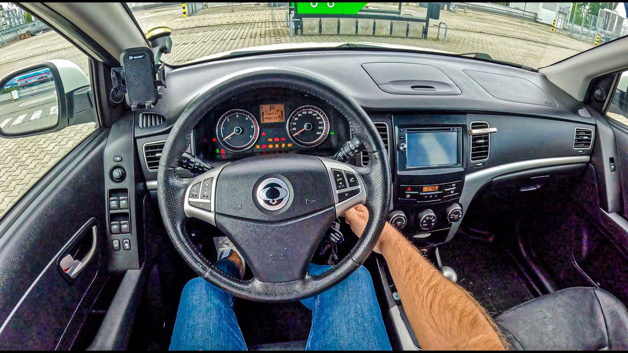 2011 SsangYong Korando |  2.0 e-XDi200 175 hp | POV Test Drive #2712 Joe Black