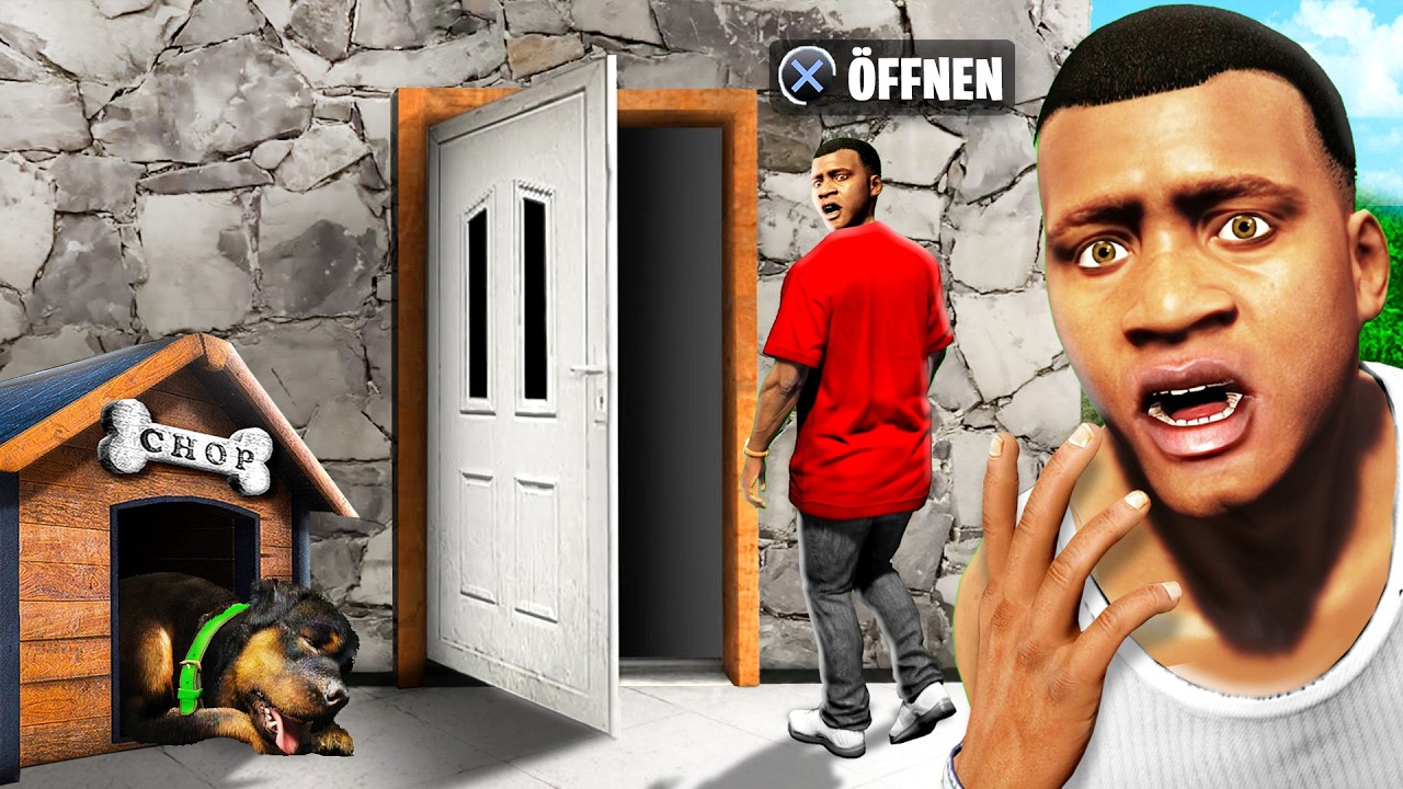 GTA 5 - ICH öffne die GEHEIME TÜR unter FRANKLINS GARAGE...🚪🚗