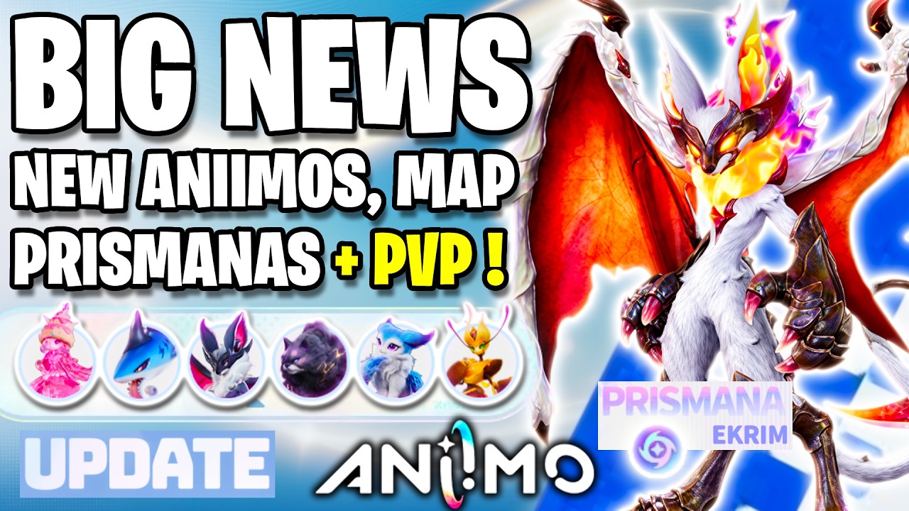 51 NEW Aniimo, Prismanas, Map Expansion & PVP (Season 1 Part 2 Update)