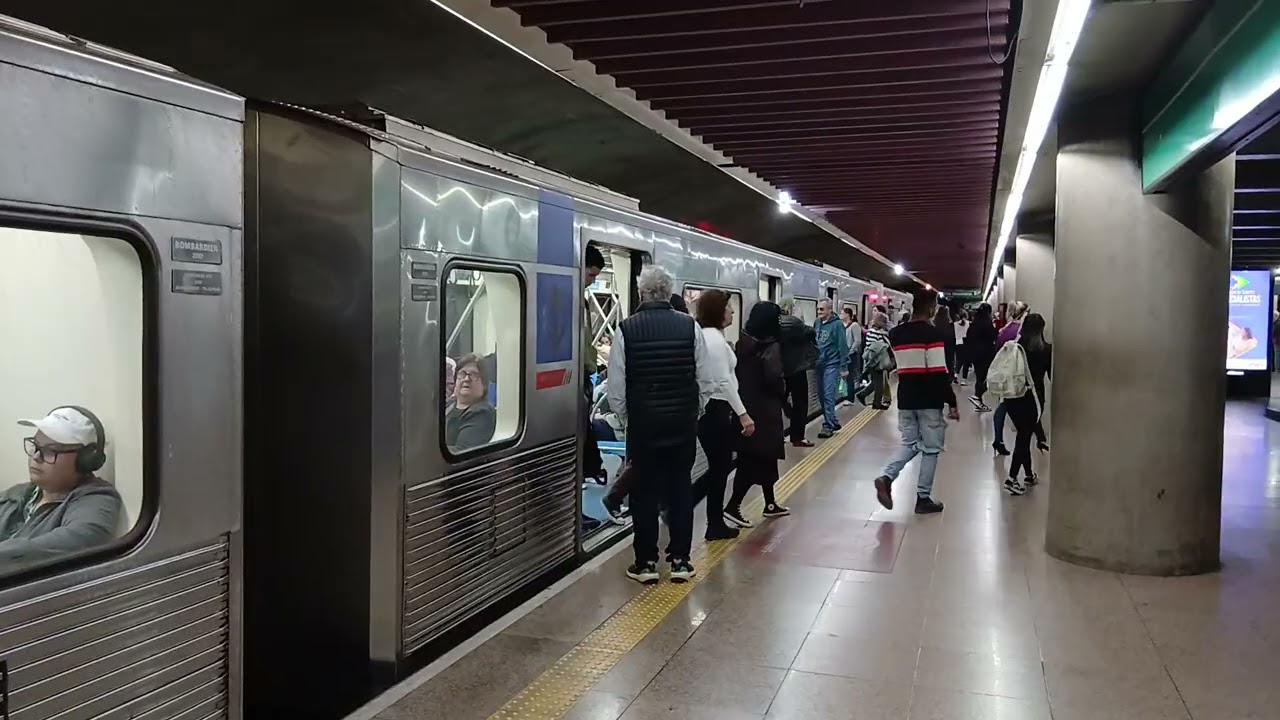 Estação Trianon-MASP #trilhosedestinos #metrô 