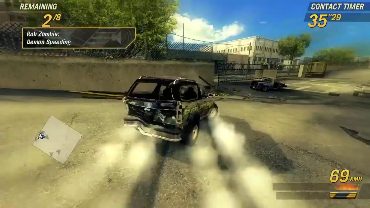 Replaying FlatOut 2 because they added achievements