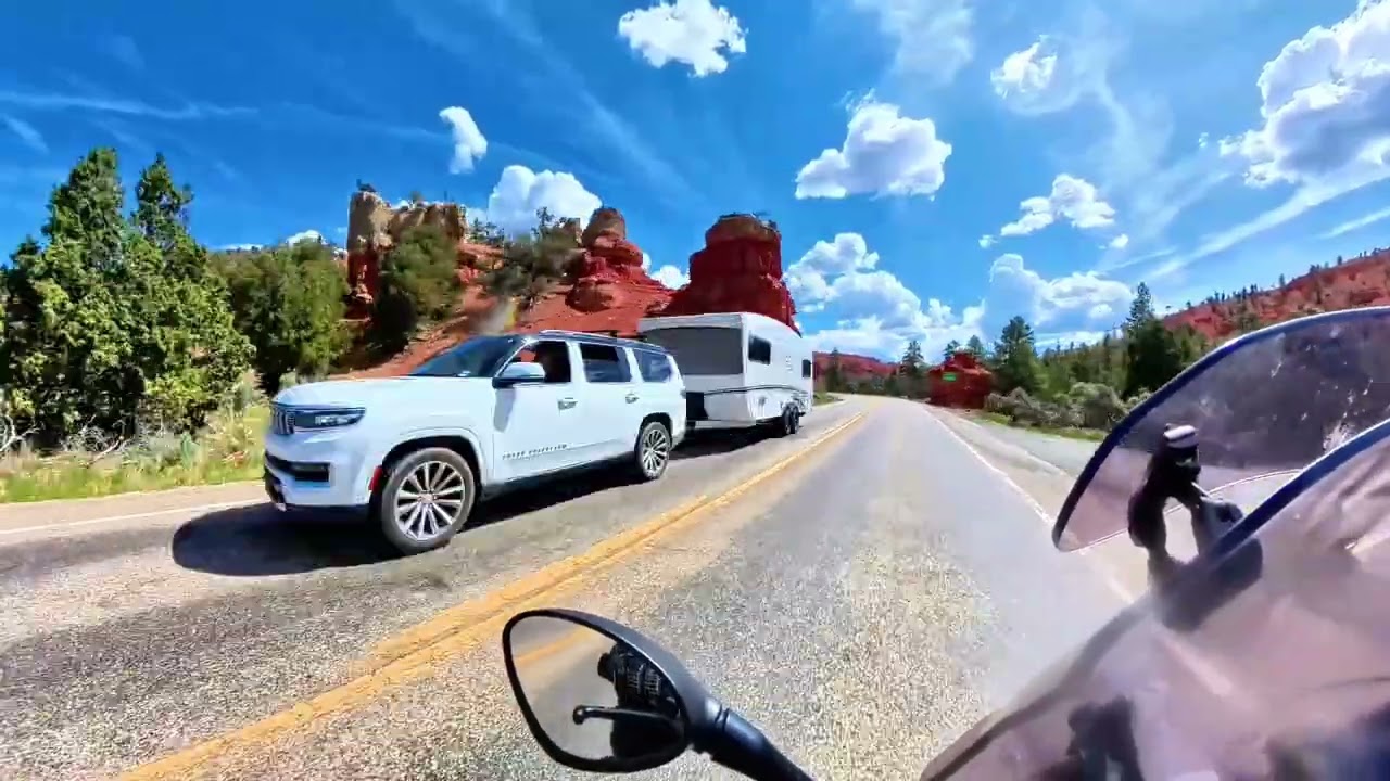 Day 16 - America the Beautiful Ride. Riding on scenic and challenging Utah Highways 89 and 12