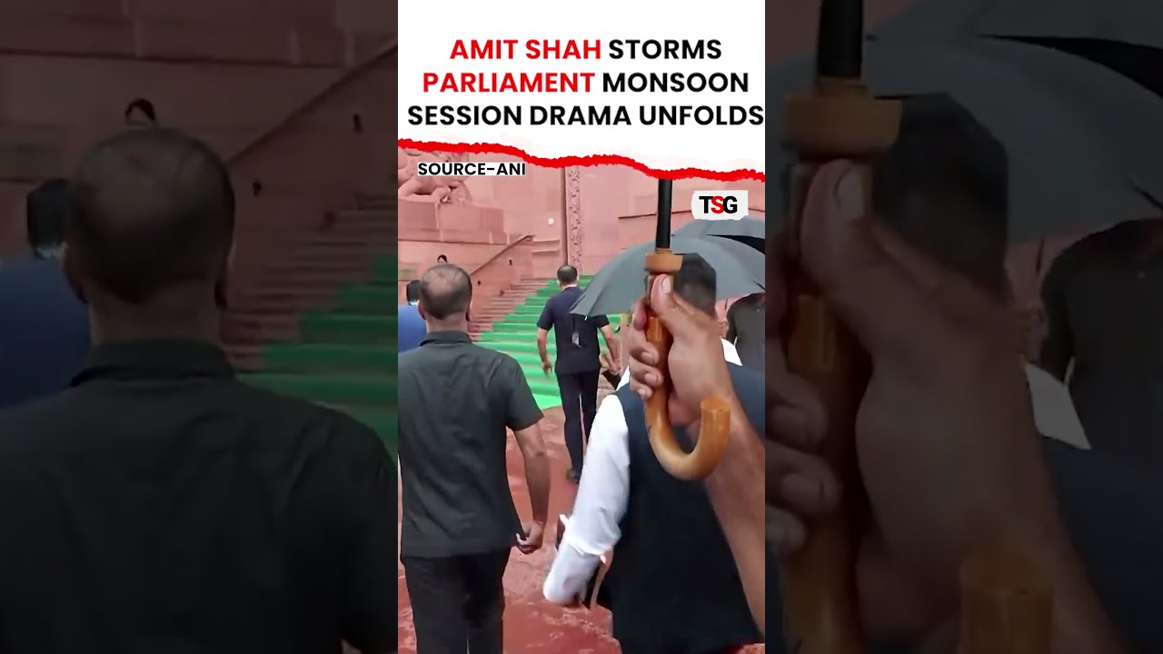 Amit Shah storms Parliament Monsoon Session drama unfolds | TSG