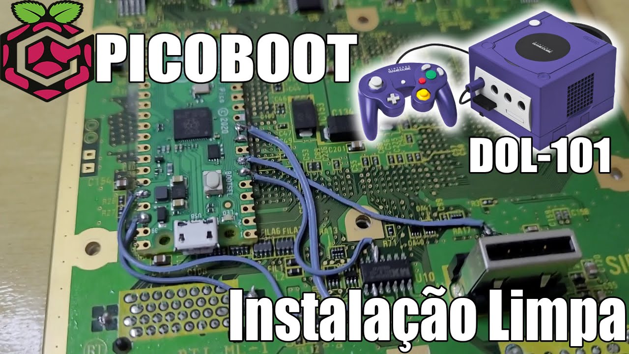 Instalação do PICOBOOT no Game Cube DOL-101 | ATUALIZADO 2023