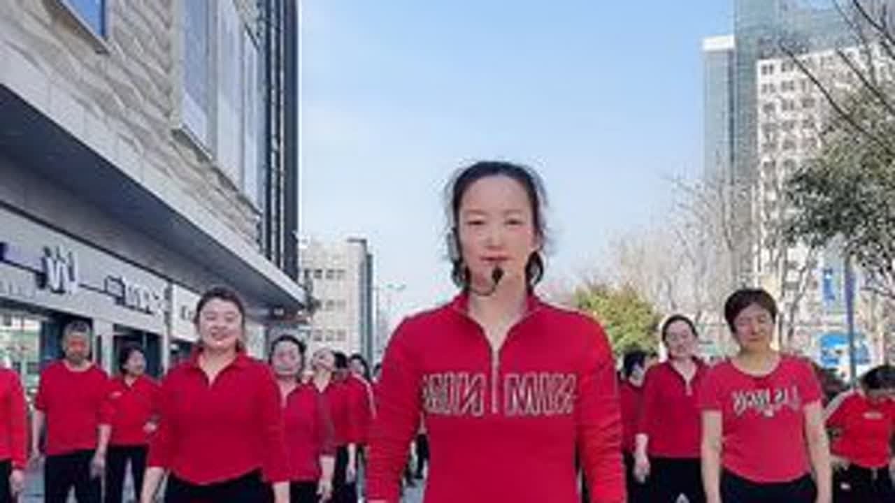 《手心有你》塑形操完整版来喽，不跑 不跳 没有卷腰，适合久坐腰粗的每天跟练！#有氧健身操 #适合初学者 #一学就会系列 #简单易学健身操完整版 #全民健身运动