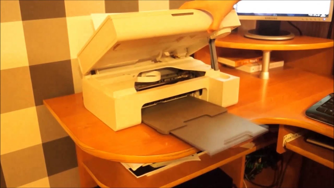 Instalacja drukarki atramentowej Lexmark x2350