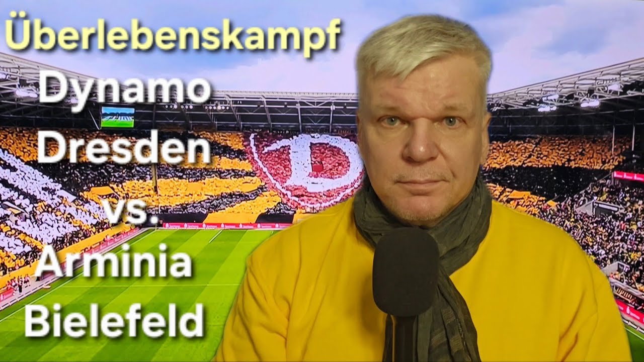 Prognose zum Abstiegsknaller: Dynamo Dresden vs. Arminia Bielefeld. Sein oder Nichtsein - 2. Liga.