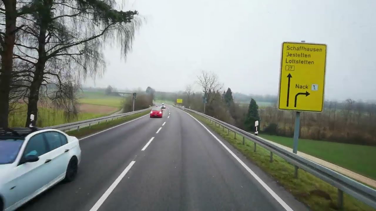 DAF CF POV 4K 🚛 Landquart GR nach Neuhausen 7.Teil - Bülach bis Neuhausen am Rheinfall 🇨🇭