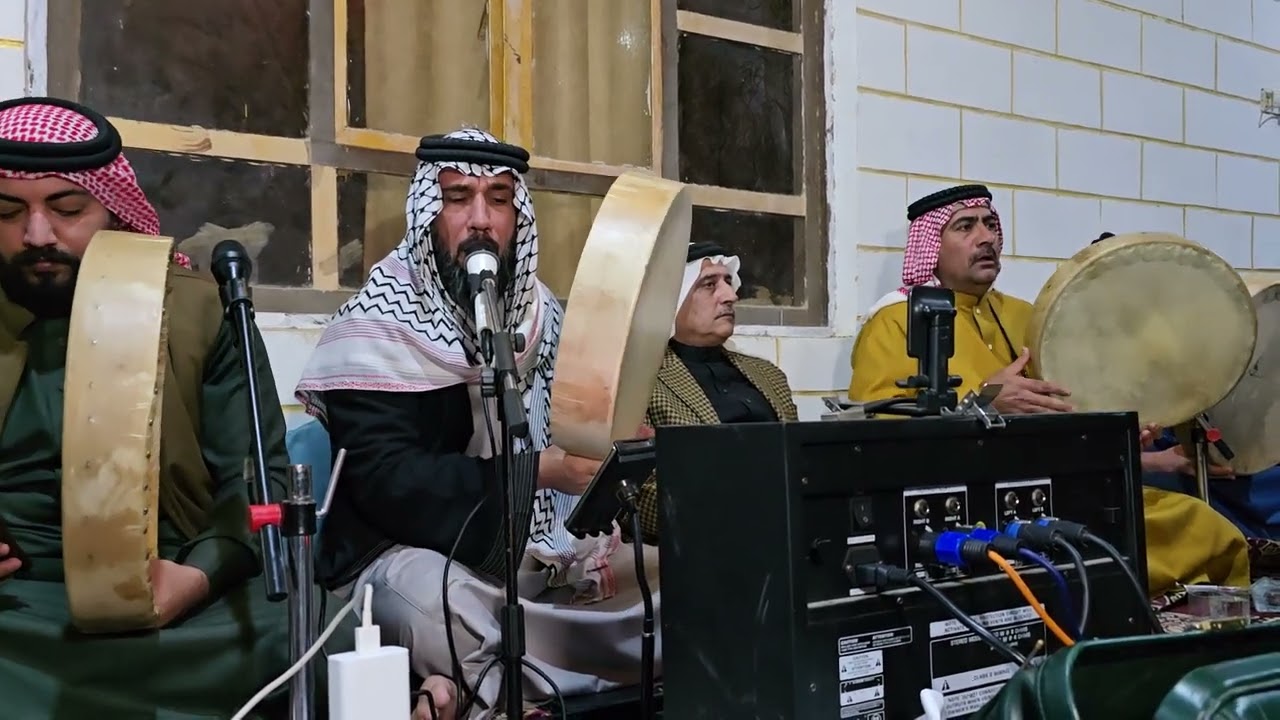 المداح حمزة المسعودي مع المداح خليل الصلفيج