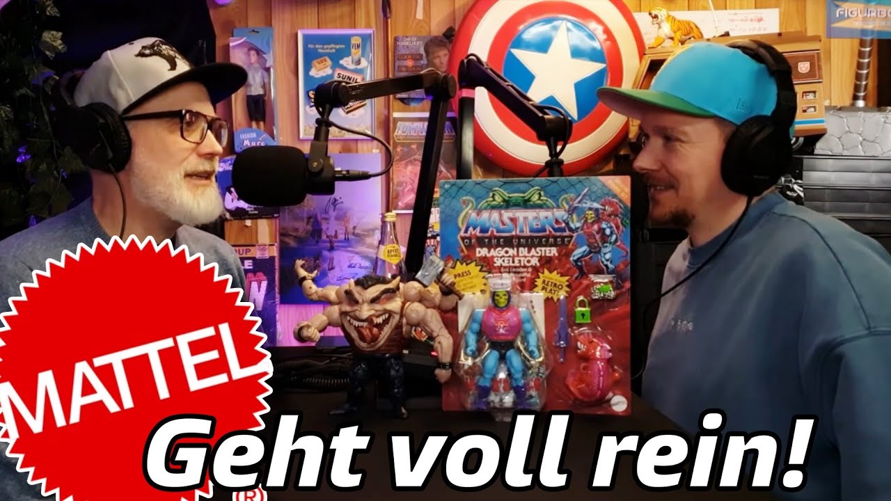 Das MEGA Mattel Actionfiguren Jahr! Figurbetont Podcast Folge 101