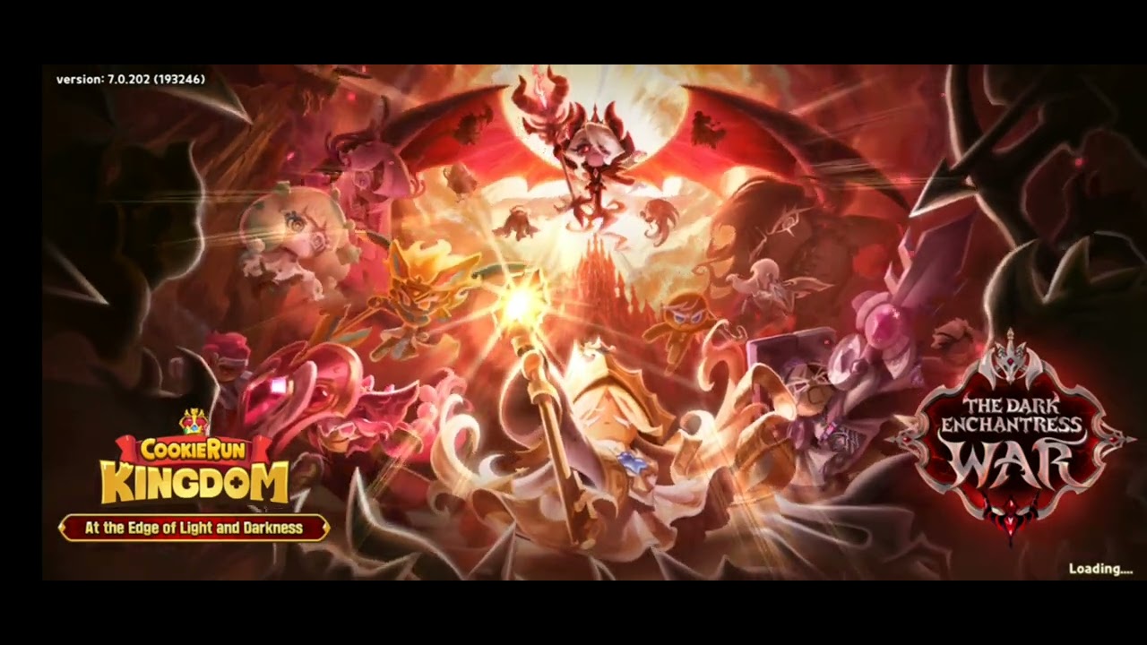 Dark Enchantress War (Cookie Run Kingdom title screen)