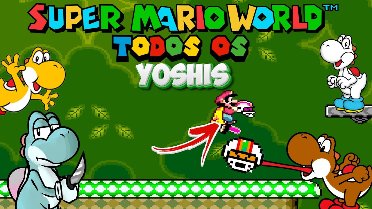 Explorando Yoshis Secretos no Super Mario World