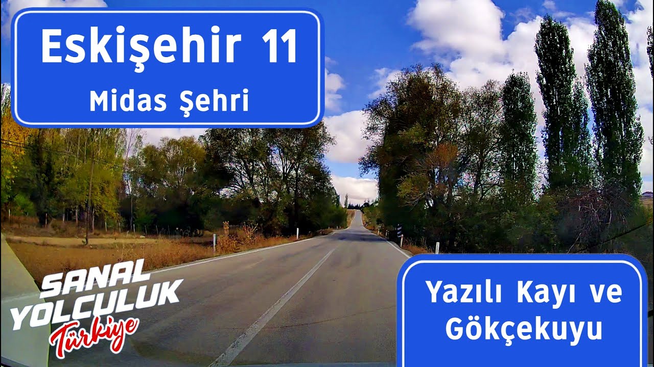 Eskişehir 11: Midas Şehri Yazılı Kayı Gökçekuyu
