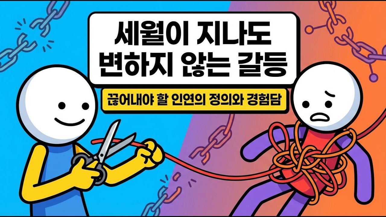 고통스러운 관계, 이제는 놓아줘야 할 때