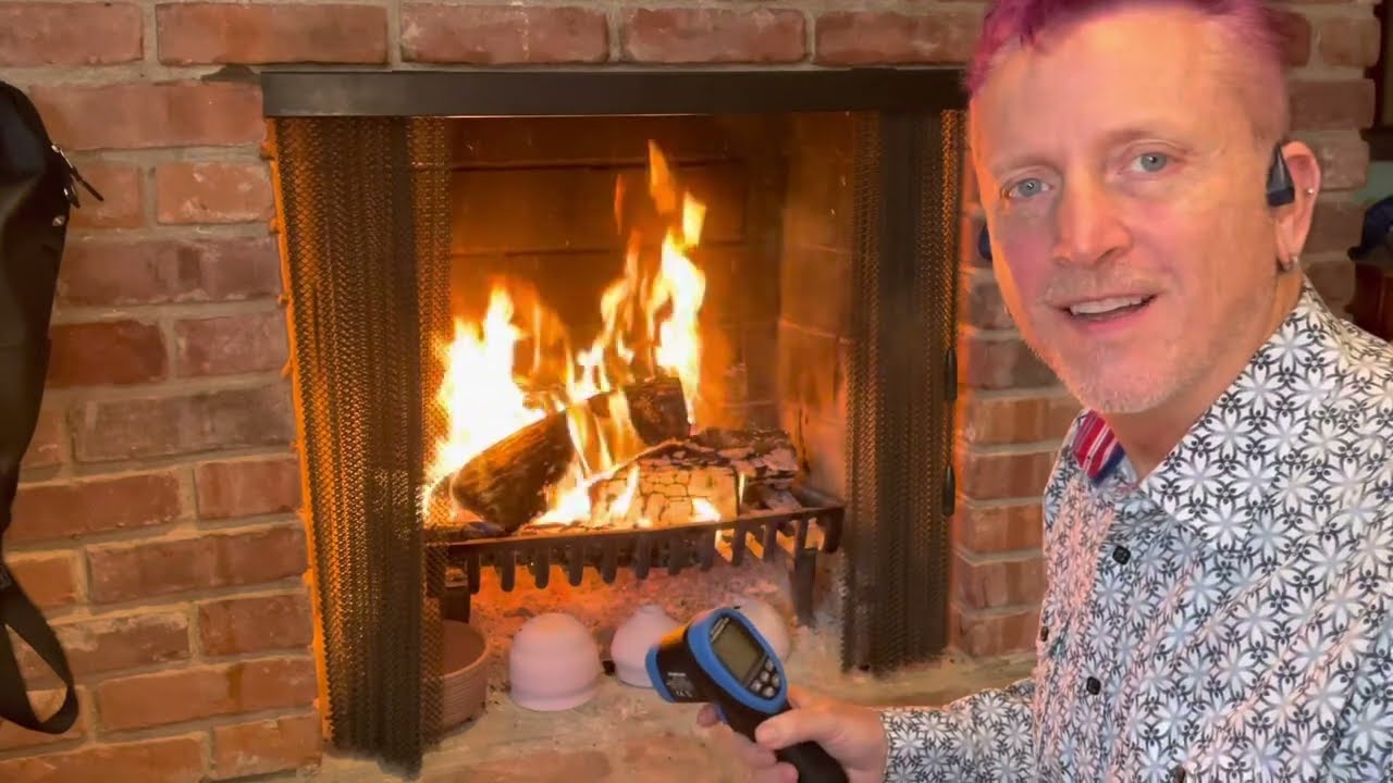 Firing pottery pieces in a fireplace Episode 3