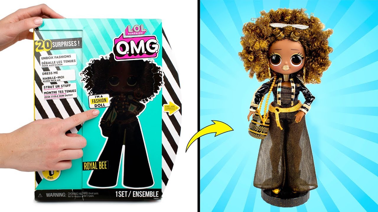 L.O.L. Royal Bee en toda su gloria! Abriendo L.O.L. Sorpresa OMG