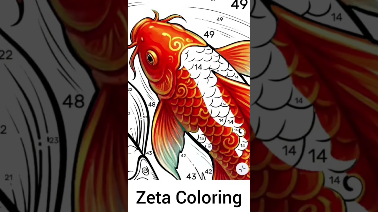 Digital mandala colouring viral video Zeta Coloring pages satisfying Digital painting