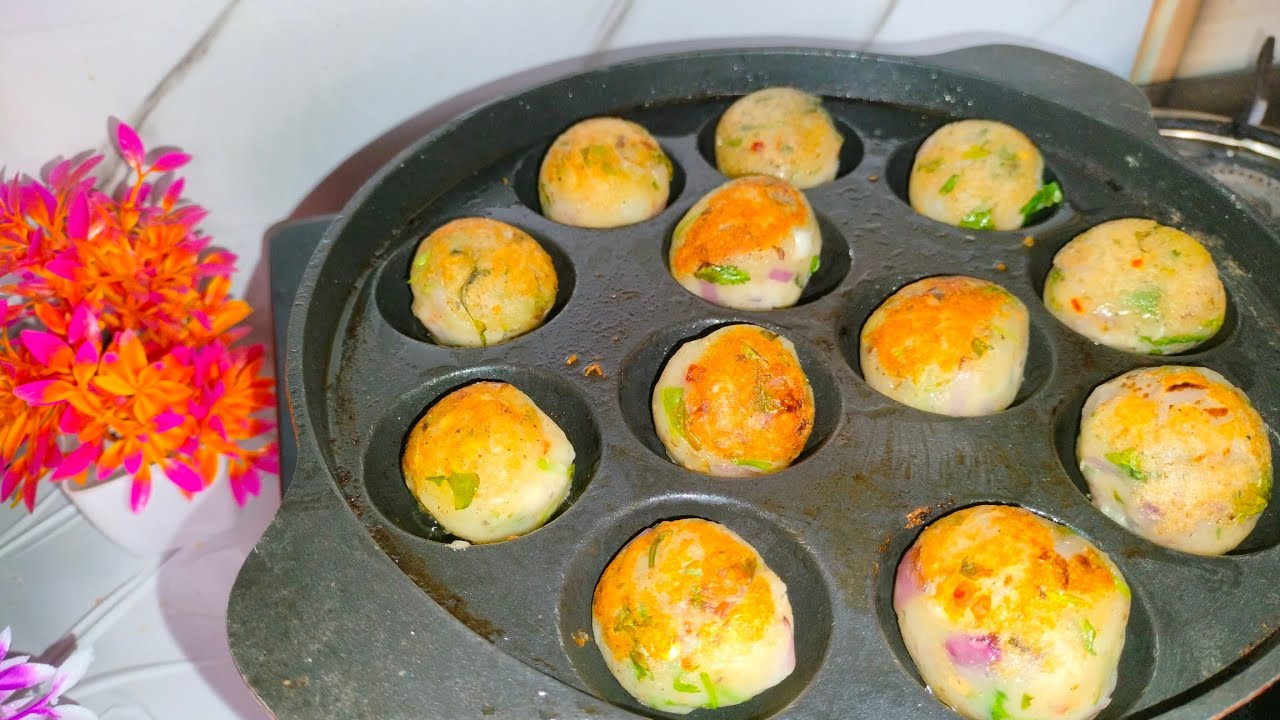 Crispy Cheese Balls Without Deep Fry | Appe Pan Recipe🤤🧆 #cheeseballs #viralvideo 