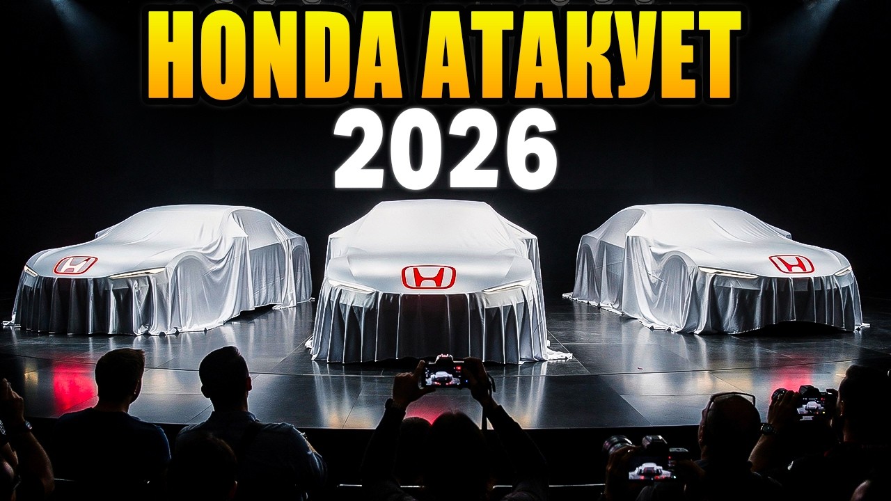 ПОЛНЫЙ ШОК! HONDA Представляет Линейку 2026 Года и Потрясает Авторынок
