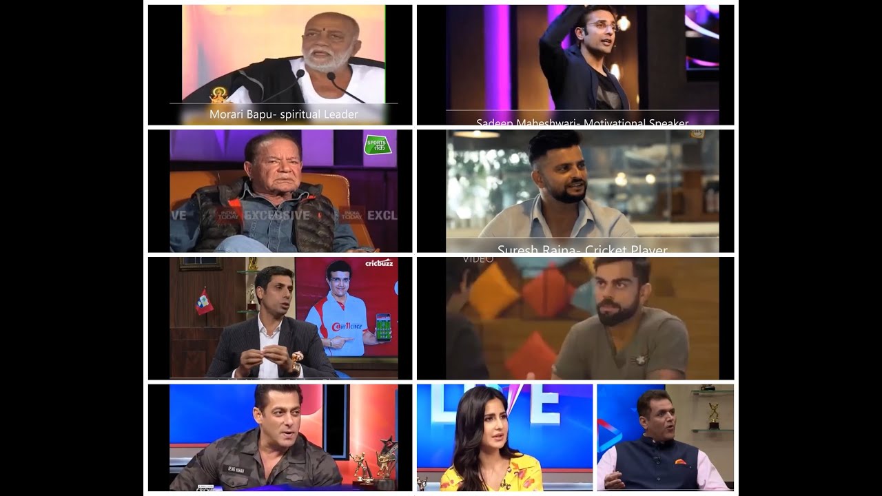 Celebrities talk about M.S. Dhoni- part-1