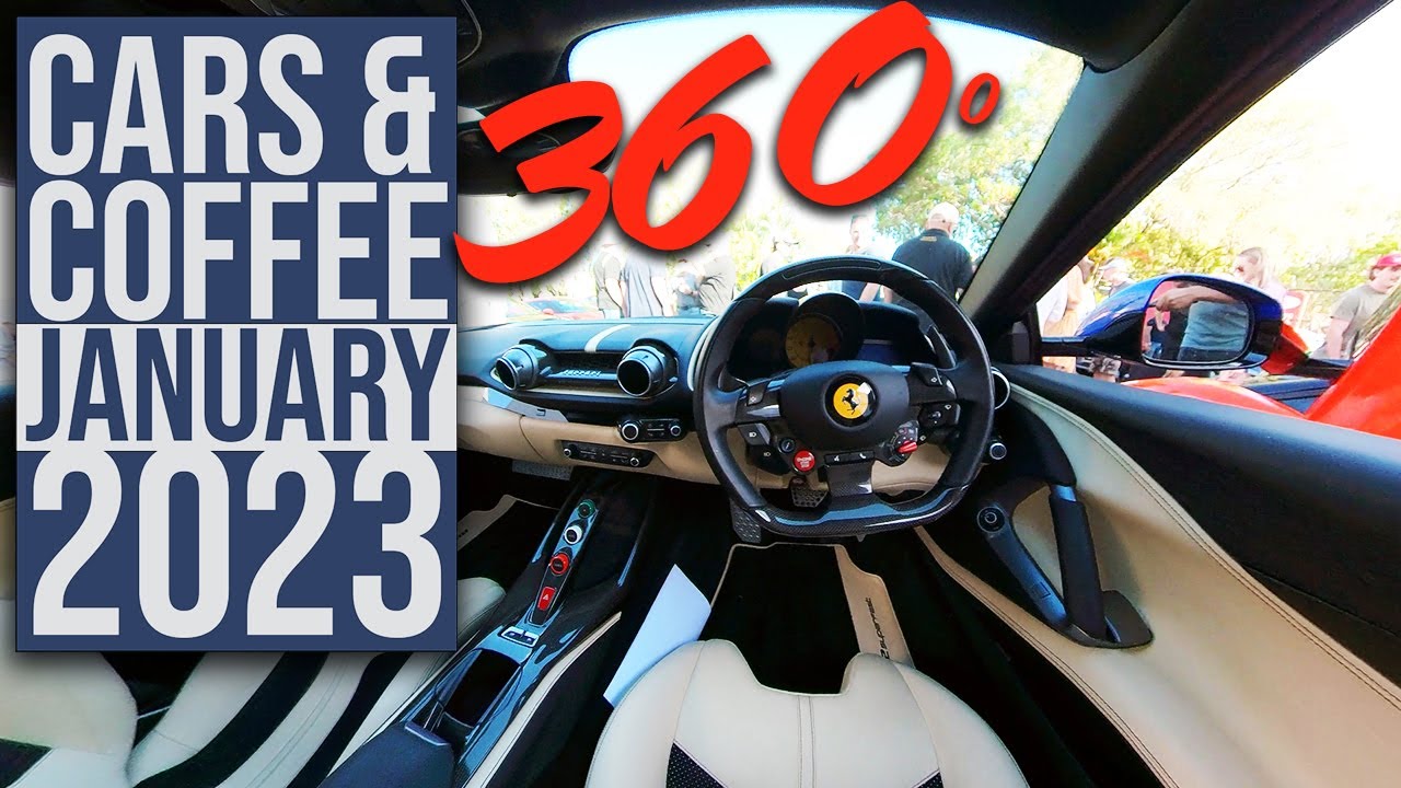 Love cars? Experience Brisbane's favourite car event in 360°! Cars and Coffee January 2023