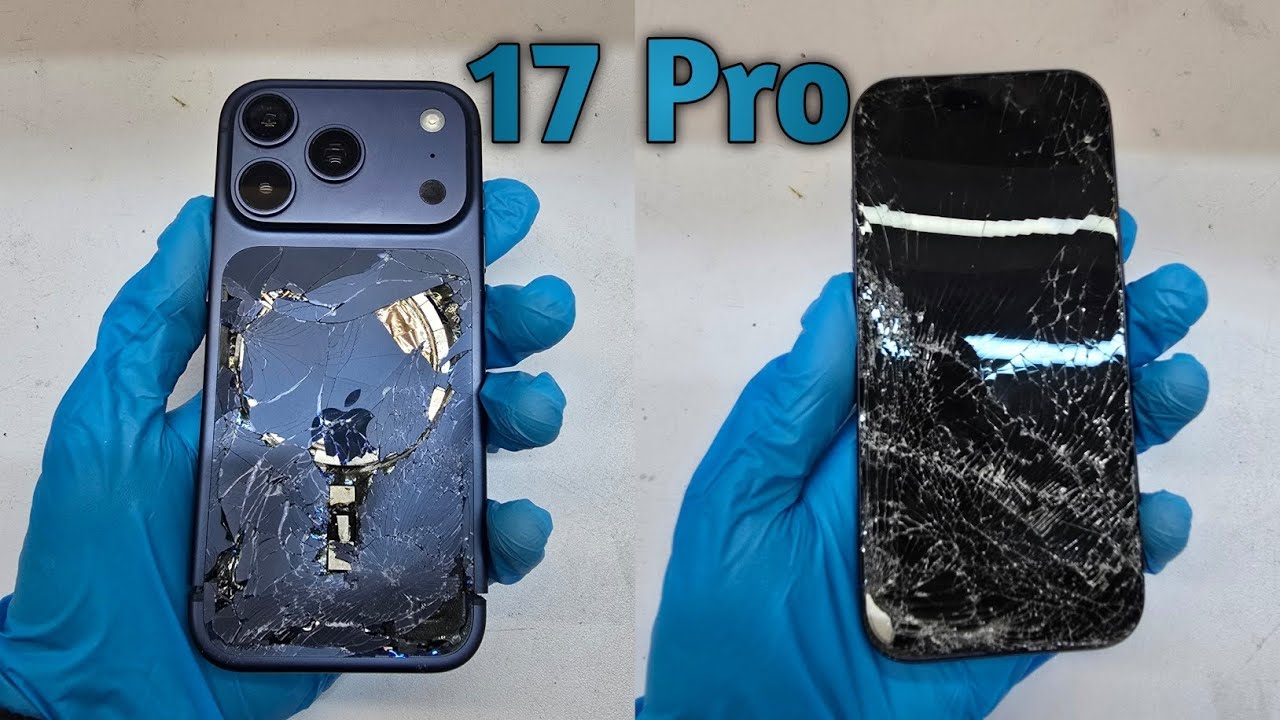 От полного краха до новенького! Ремонт iPhone 17 Pro 🔥 Lawan tech