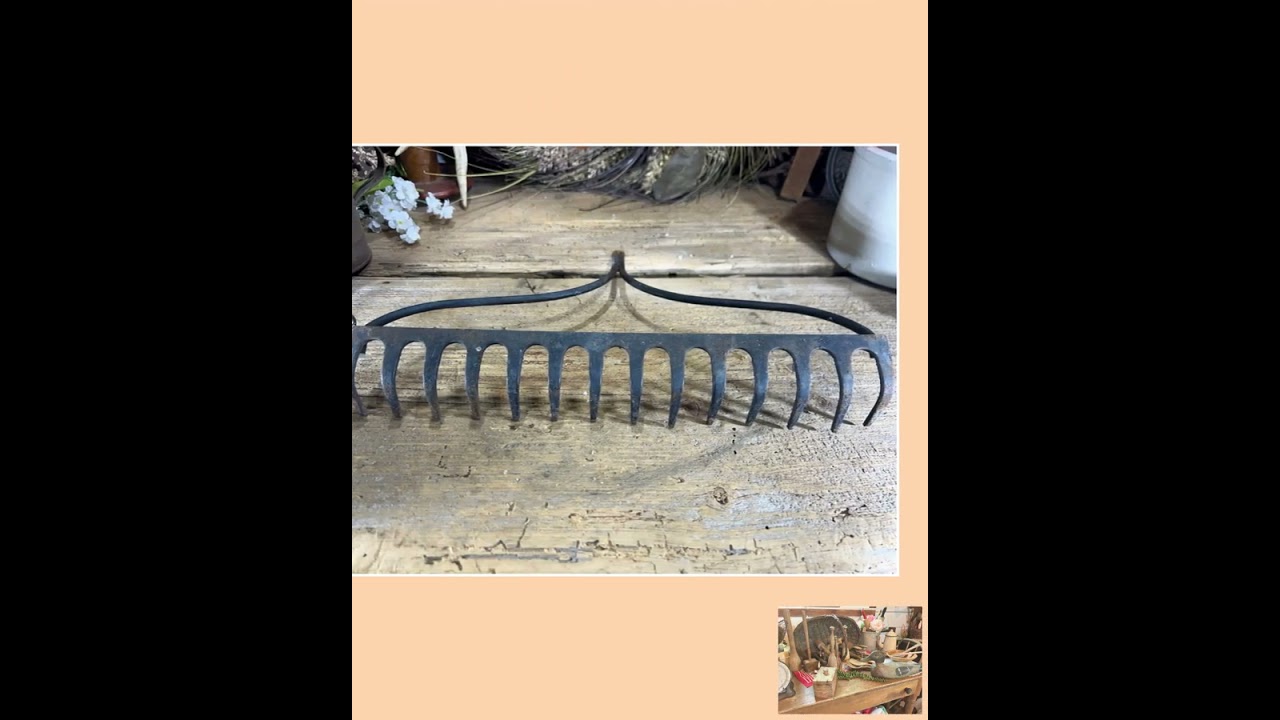 Rake head hanger, tool holder, garden shed