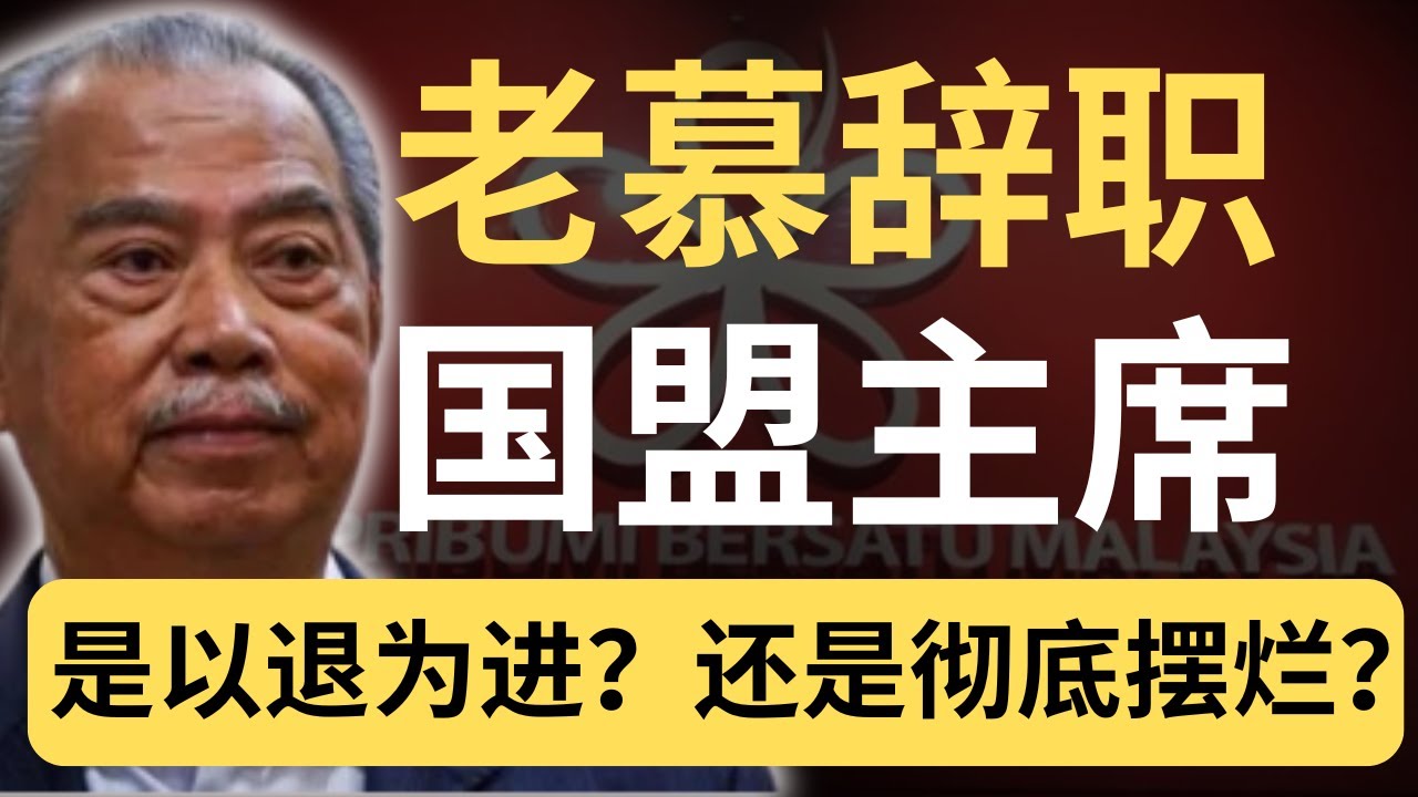 伊党赢麻了？ 慕尤丁下台，伊党终于可以名正言顺接管国盟