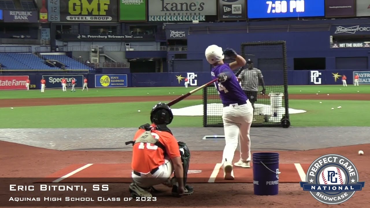 Eric Bitonti Prospect Video, Inf, Aquinas High School Class of 2023