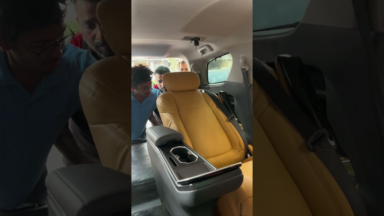 Fortuner x Maybach vibes 🔥 Recliner seats for ultimate luxury!