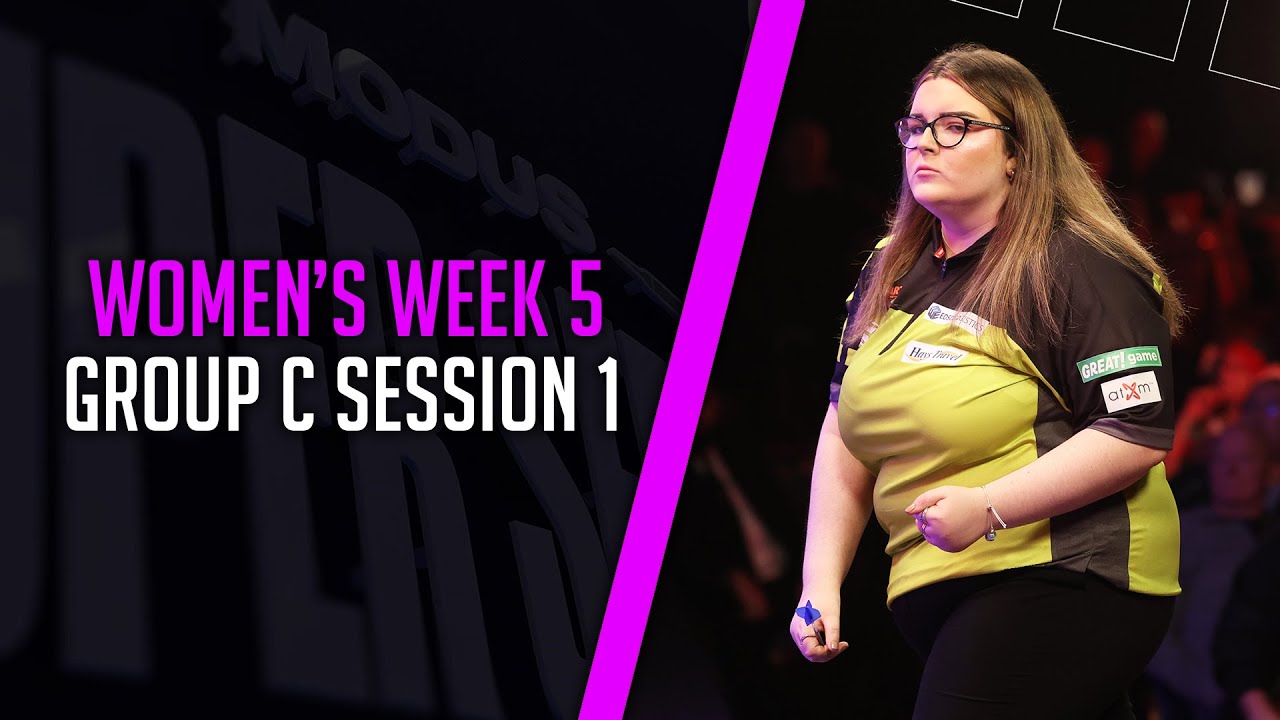 GROUP C HAS LANDED!?!🤩🎯 | Live Darts |  Women's Week 5 | Group C Session 1
