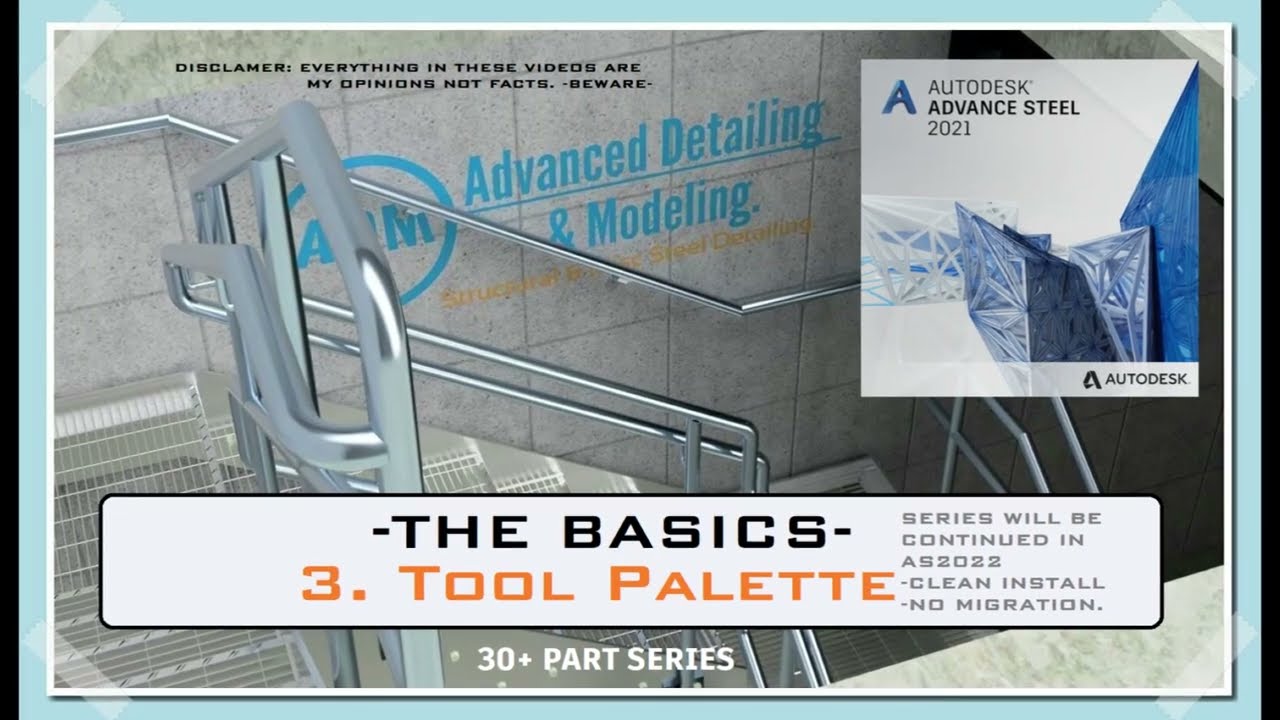 ADVANCE STEEL - THE BASICS: 