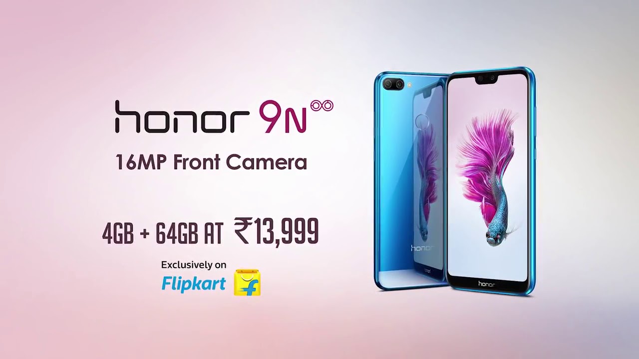 Honor9N   16MP Front camera   Beauty All Around   Exclusively on Flipkart