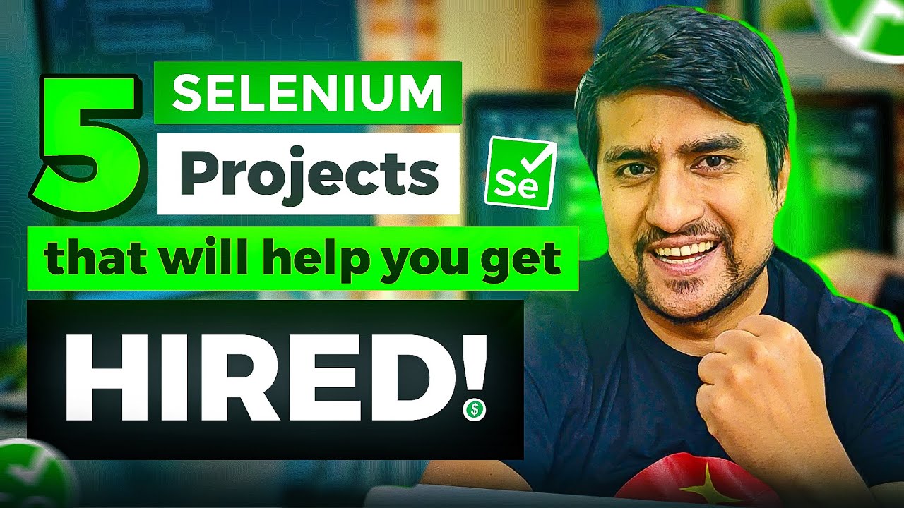 5 важных проектов Selenium, которые вы должны реализовать