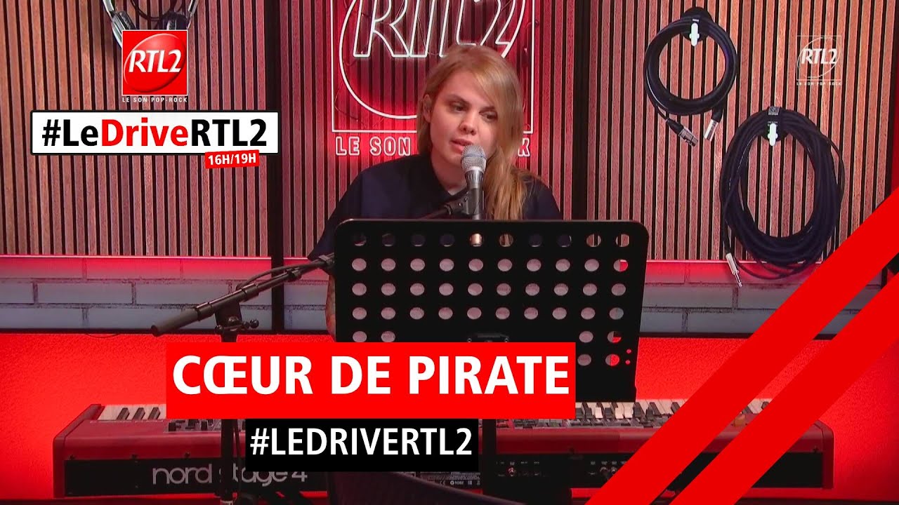 Cœur de pirate en live et en interview dans #LeDriveRTL2
