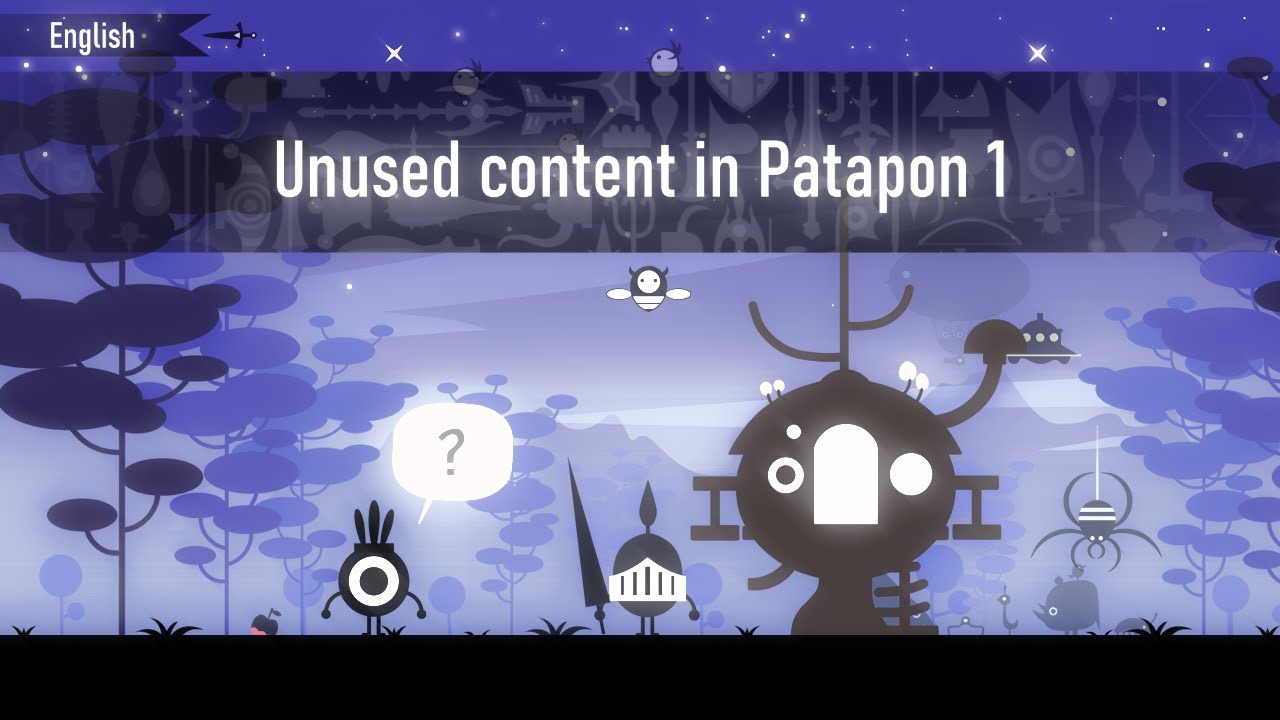 Patapon 1 |Curiosities| : Unused content