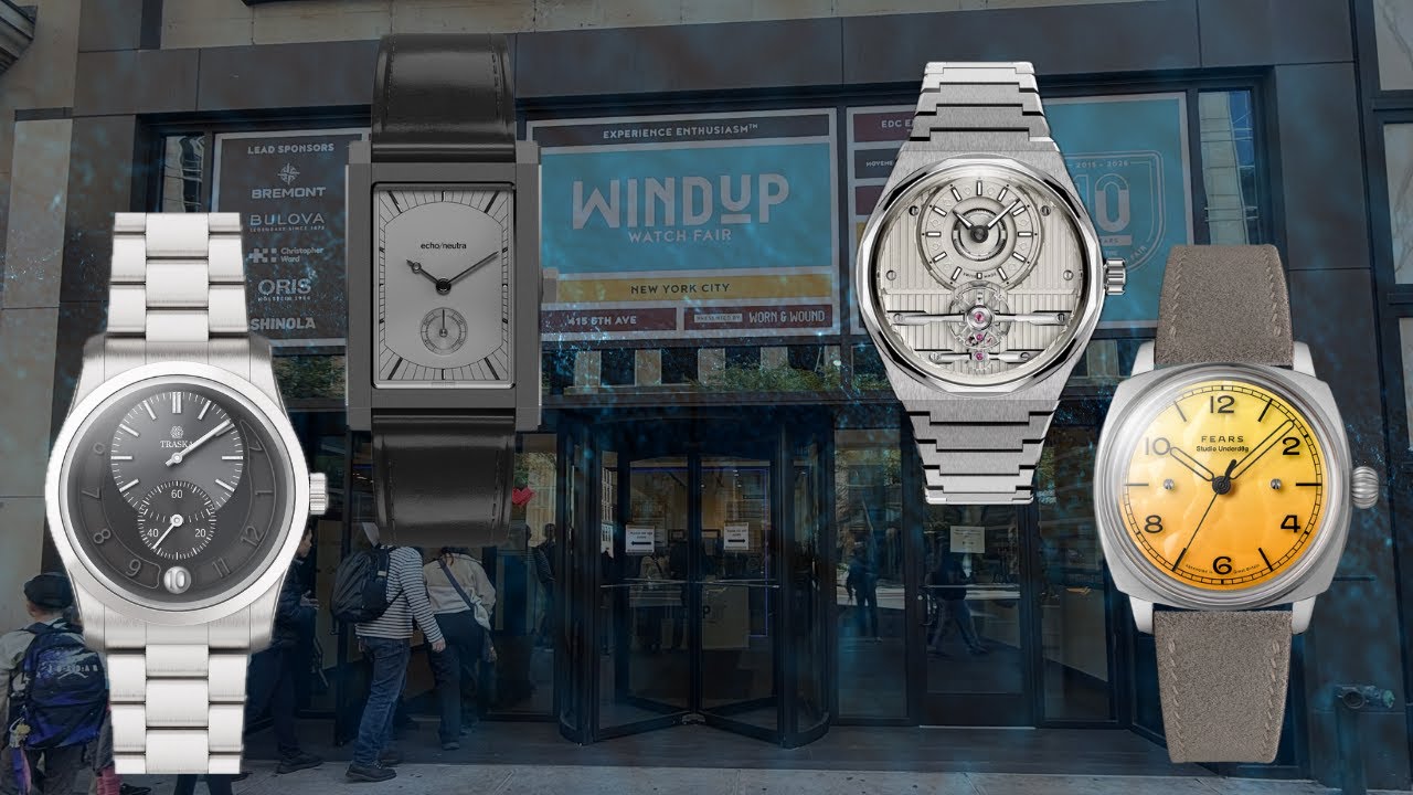 10 лучших часов на выставке Wind Up Watch Fair в Нью-Йорке 2025