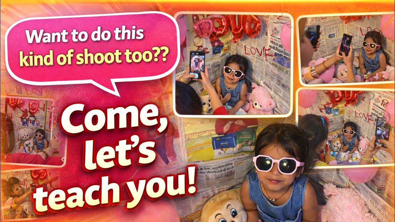 No Househelp, No Support… Still a Perfect Valentine Shoot for My Daughter 💔❤️ | Real Mom Life Vlog